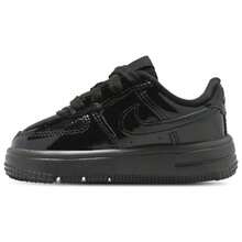 Nike Air Force 1 Low Boys' Toddler Black IF1674-100 | Court-To-Street Style, Iconic Silhouette - 漆皮黑色 - 查看 1