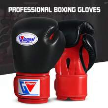 GINGPAI Boxing Gloves For Adults And Teens, Sanda, Combat, Muay Thai, Unisex Training Gloves - Multicolor - View 10