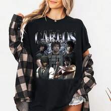 Carlos Oliveira Bootleg T-Shirt, Gaming Shirt. - Black - View 1