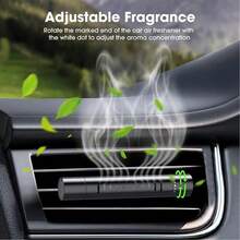 2 buah Klip Diffuser Aromaterapi Minimalis, Diffuser Penyegar Udara, Aksesori Dekorasi Mobil, DIY Pengharum Ruangan yang Dapat Disesuaikan, Termasuk 10 Stik Isi Ulang, Cocok untuk Mobil, Kantor, Dapur, Kamar Mandi, Kandang Hewan Peliharaan - Beraneka warna - View 6