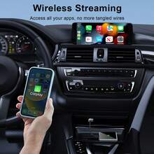 Wired To Wireless CarPlay Box Dual Interface USB-A/Type-C Car Adapter Supports Android Auto Plug And Play Low Latency Lossless Original Car Upgrade - A - View 1