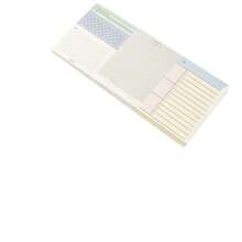 3*80 Sheets/240 Small Pieces Creative Fragment-Style Memo Pad, 3-Section Tear-Off Sticky Notes, Minimalist Lined Design, Ins Style Student Memo & Message Paper School Supplies - A - View 3
