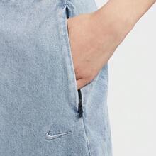 Nike Sportswear Casual Comfortable Versatile Denim Mini Skirt, Women's, Light Blue - Light Blue - View 6