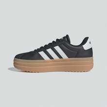 Adidas VL Court Bold T-Toe Retro Thick Sole Sports Casual Skate Shoes Training Shoes IH3081 - Black and White - View 5