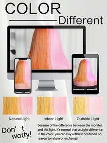 Elegant Champagne Blonde/Yellow And Blue Color Straight Bob Wig With Bangs For Women Synthetic Heat Resistant Fiber Wig Rose Net Cap,Versatile Synthetic Hair - Ideal For Daily Use, Parties, Cosplay & Events, 14 Inch Available In Three Color - Multicolor - View 5