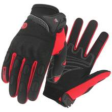 1 Pair Motorcycle Gloevs Summer Riding Protection Cycling Gloevs Touch Screen Motorbike Gloves Full Finger Outdoor Sports Protection Riding Protective Bike Gloves Racing Cycling Accessories Riding Essentials For Women Men Rider Gifts - Multicolor - View 9