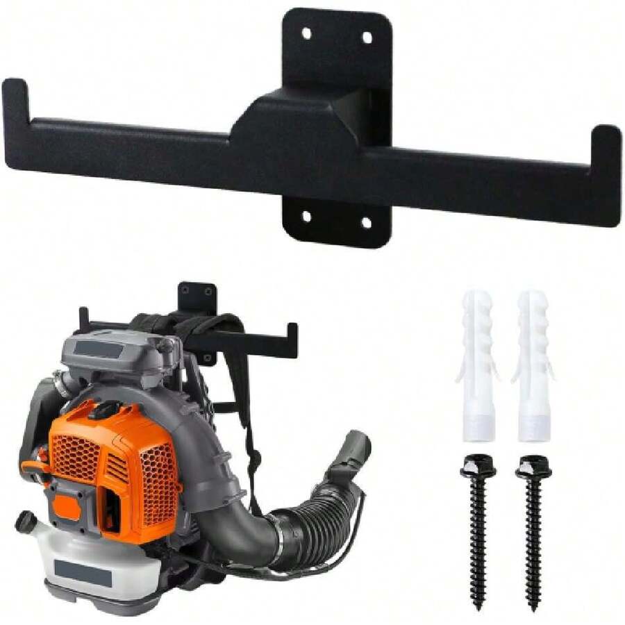 Backpack Leaf Blower Hanger, Storage Tactical Gear Stand Heary Duty Chainsaw Wall Mount Stand Accessories Garage Organization Storage Heavy Duty Garage Storage Tool Organizer,45716534 - Violet Purple - View 1