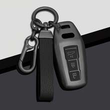 TPU汽車鑰匙保護套殼 遙控鑰匙套 適用於 Audi A5 A5L 2025 Q5 Q6 Q6L A6 2025 A6L A3 鑰匙圈遙控裝飾保護套殼配件 - A - 查看 6