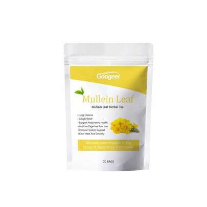Mullein Leaf Herbal Tea Body Treatment- - Respiratory And Lung Cleanse Herbal Tea, Caffeine Free, 20 Tea Bags