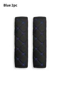 2pcs/1pc Universal Car Seat Belt Shoulder Pads - Breathable Leather Shoulder Strap Protectors, Soft Seat Belt Covers, Protect Neck And Shoulders, Ideal Car Interior Accessory For Most Car Models - Type a - View 19