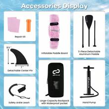 [Free Shipping] Inflatable Stand Up Paddle Board ISUP Board Accessories With 3 Fins And Backpack-L-XY612816 - FXC1QJ0B5OCZN0 - View 8