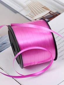 1 Roll Plastic Balloon Ribbon, Minimalist Solid Color Balloon Tie, Gift Wrapping Ribbon; Suitable For Party, Balloon Accessories, Back To School, Halloween, Christmas - View 14
