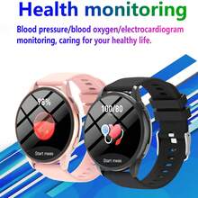 New Smart Watch, Round Full Touch Screen, Sports Smart Watch With Message Notification, Supports Sleep Monitoring And Step Counting Function, Compatible With IOS And Android Phones, Smart Fitness Band Watch, Suitable As A Gift For Female Friends And Men, Great Choice For Birthday Gift, Battery Capacity 180mAh - View 8