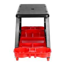 Banqueta Multiuso Para Mecânica E Detalhamento Automotivo Vinik - Preto - Visão 4