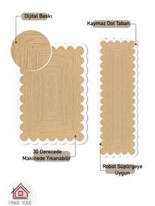 Livingroom Carpet Made In Turkey Soft Touch Machine Washable - Multicolor - View 2
