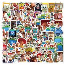 100pcs 2026 New Anime Movies Toy S-Tory Character Self-Adhesive Stickers, Multi-Pattern PVC Decals For Skateboard Cup Scrapbook Ornament - Multicolor - View 3