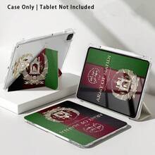 清真寺國旗與麥穗花環圖案彩繪效果平板保護殼，適用於 Matepad SE 11/MatePad 11/MatePad 11.5 2025/ Pad 8/9/10 / X8/X8A/X9/、Xiaoxin、Apple 10th Gen 保護殼/ A16 11th Gen/ Air/ Pro 11 保護殼及 A9 - 款式14 - 查看 8