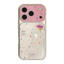 GUCADI Funda de teléfono estilo americano con polvo dorado transparente y cielo estrellado, pequeña estrella chapada, compatible con iPhone 17pm, 16, 14 transparente, graffiti personalizado Y2K con estrellas coloridas 15, protección de cobertura completa, personalizada, creativa, estilo geométrico, minimalista, fresca, estilo de bloques de color, nicho, estilo Ins. - Multicolor - Ver 12