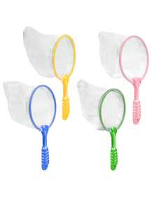 Set Jaring Pancing - Jaring Pancing Ringan Berwarna-warni, Aksesori Kolam dan Air Mancur, Sekop Kolam, Cocok untuk Bermain di Taman, Berkemah di Luar Ruangan dan Menangkap Serangga, Jaring Penangkap Serangga Plastik untuk Petualangan Luar Ruangan Anak-anak, Jaring Serangga Kecil Berwarna-warni, Jaring Pancing, Jaring Kupu-kupu, Menangkap Ikan dan Serangga - MultiWarna - View 7