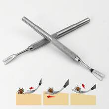 Stainless Steel Pet Grooming 3 Pieces Set, Flea Comb, Portable And Washable, Suitable For Long-Haired And Short-Haired Cats And Dogs, Home And Outdoor Daily Pet Care Supplies - View 7