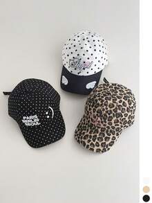 1pc Women's Soft Top Niche White Baseball Cap, Vintage Embroidered Couple Hat, Face-Slimming Patchwork Embroidery, Fashion Street Style Baseball Cap, American Letter Embroidery, Curved Brim Sun Hat - Multicolor - View 7