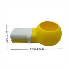 Kotak Debu Mata Bor dengan Nozzle Berputar - Tidak Membutuhkan Daya, Kompatibel dengan Mata Bor & Aksesoris, Desain Ergonomis untuk Pengeboran, Pengamplasan, Penggilingan - Aksesori Alat Konstruksi Plastik Tahan Lama untuk Proyek Perbaikan Rumah, Mata Bor untuk Mesin Bor, Pengamplasan - A - View 7