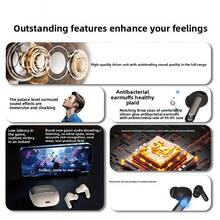 Monster XT05 Bluetooth 5.4 Gaming Earphones Low Latency Stereo Wireless Earbuds HD Call 20H Long Battery Fast Charge - View 2