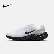 Nike Men's UPLIFT SC Cushioned Running Shoes - Black and White - View 1