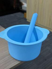 矽膠除毛蠟碗套組－可重複使用耐熱蠟熔容器，適用於居家與沙龍使用，含除毛蠟紙 50 片 - 彩色 - 查看 9
