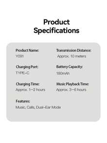 OTN Y091 Auriculares Bluetooth para Dormir con Licencia Oficial de Disney, Diseño Intraural Amigable con la Piel, Ajuste , Compatible con Android, iOS y Otros Sistemas Principales - Ver 11
