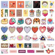 50 miếng nhãn dán trang trí Guka phong cách sáng tạo doodle nhỏ dễ thương để DIY ốp điện thoại và hành lý - 50 chi tiết nhỏ dễ thương - Xem 4