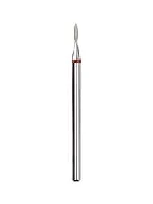 3 Sizes Flame Diamond Nail Drill Bits Professional Cuticle Remover Nail Shaping Buffing Burr For Manicure Pedicure Nail Art Tools - Red - View 9