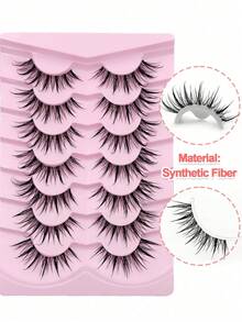 Airy Manga Eyelashes For Eyelash Salon, Voluminous And Curled - View 6