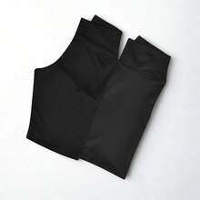 Plus Size Shorts - 2 Black - View 1