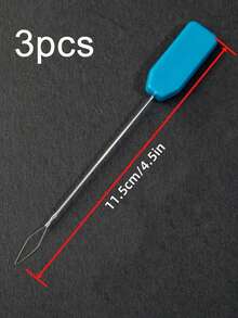 1/3pcs Sewing Machine Threader Set, Stainless Steel Material, High Precision Fast Threading Tool, Large/Medium/Small Size Optional, Suitable For Multiple Sewing Machine Models, Easy To Use, Durable, Includes Thread Guide - Multicolor - View 12