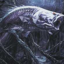 男士深色魚紋連帽釣魚襯衫附面罩，長袖防曬上衣，適合釣魚、登山及戶外活動運動秋季 - 寶藍色 - 查看 5
