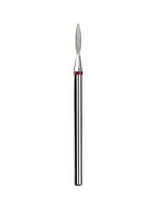 3 Sizes Flame Diamond Nail Drill Bits Professional Cuticle Remover Nail Shaping Buffing Burr For Manicure Pedicure Nail Art Tools - Red - View 11