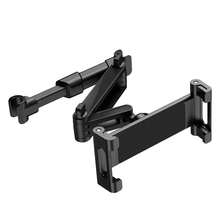 1pc Telescopic Car Headrest Tablet Phone Holder, 360° Rotatable Stretch Back Seat Mount Stand For 4-11 Inch Cell Phones & Tablets, Car Rear Seat Entertainment Bracket - A - View 7