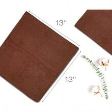 Premium Wash Cloths Pack Of 12 13" X 13" 100% Ring Spun Cotton Luxury Washcloths Ultra Soft Face Towels Highly Absorbent Wash Cloths For Face - Dark Brown - View 5