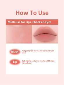 CLIO Essential Lipcheek Tap #01 Peach Flush 1盒 4.5g，彈性水潤保濕多功能護唇頰膏，透亮蜜桃色，適合所有膚色，雙用頰彩與唇彩，便攜式彩妝 - 01 蜜桃紅暈 - 查看 5
