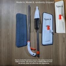 1 Set Spray Mop With Cleaning Cloth, Stainless Steel Pole, Sturdy And Durable, Wide Panel, Effortless Cleaning, Dry And Wet Mop, Non-Stick Hair, Flat Mop, Hands-Free Mop, Integrated Handle With Light Pressure Spray. Disinfection, Deodorization, Cleaning, Maintenance, No Water Stain Residue. Household Cleaning Tool, Kitchen Cleaning Tool. Suitable For Floors, Tiles, Marble, Wall Panels And More. Holiday Gift - Random Color - View 10