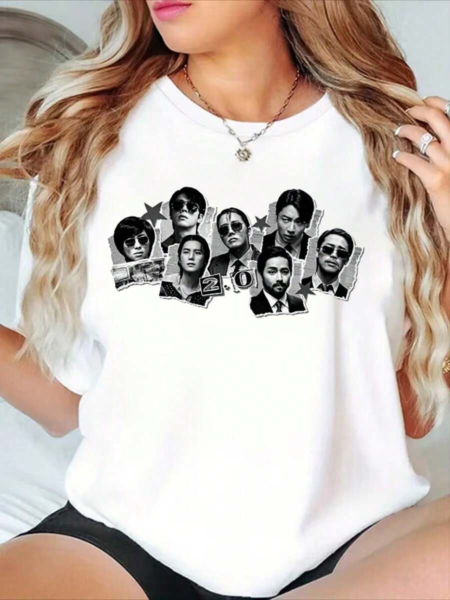 Men T-Shirts - White - View 1
