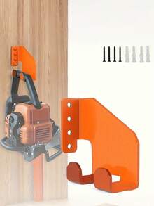 Warehouse Garage Electric Saw Hanger,Heavy-Duty Metal Chain Saw Hanging Holder,Wall Mounted Storage Hook Chainsaw Hanger Rack For Garage Organization,Shed Storage Rack,Garage Tool Easy To Install Space-Saving Hook,For Home Or Garage,Tool Room - Multicolor - View 12