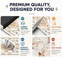 1pc Patterned Non-Slip Diatomaceous Earth Faucet Drain Mat, Quick-Drying Absorbent Sink Splash Guard, Rubber Base, Suitable For Kitchen/Bathroom Faucet - Multicolor - View 8