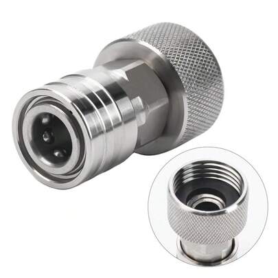 Garden Hose Adapter For Mini High-Pressure Washer - Converts 3/4 Inch GHT To 1/…