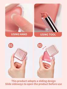 CLIO Essential Lipcheek Tap #01 Peach Flush 1盒 4.5g，彈性水潤保濕多功能護唇頰膏，透亮蜜桃色，適合所有膚色，雙用頰彩與唇彩，便攜式彩妝 - 01 蜜桃紅暈 - 查看 4