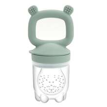 Rabbit, Koala, Bear Teether, Baby Fruit & Vegetable Pacifier, Baby Feeding Tool, Soft Silicone Material - Multicolor - View 14