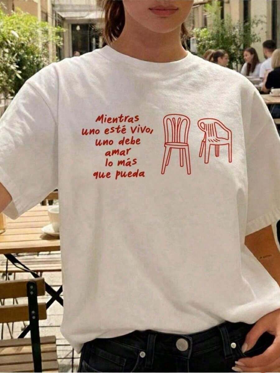 Women T-Shirts - 白色 10 - 查看 1