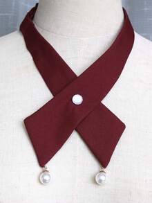 1pc Women's Bow Tie Suitable For Preppy Style Shirts, Casual Streetwear, Daily Wear, Party, Gift - Multicolor - View 8