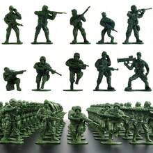 士兵模型 多種姿勢士兵人偶 適合創意遊戲、模型製作或場景模型搭建 完美用於沙盤場景展示、主題派對裝飾與生日禮物 隨機款式 - 彩色 - 查看 1